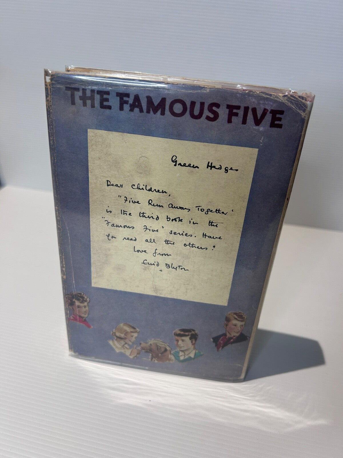 Five Run Away Together Enid Blyton 1953 7th Imp HC DJ H&S Famous Five Book
