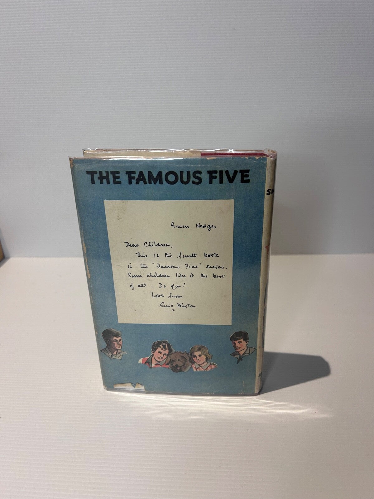 Five Go to Smuggler’s Top 1955 HC DJ  9th Imp Enid Blyton Famous Five
