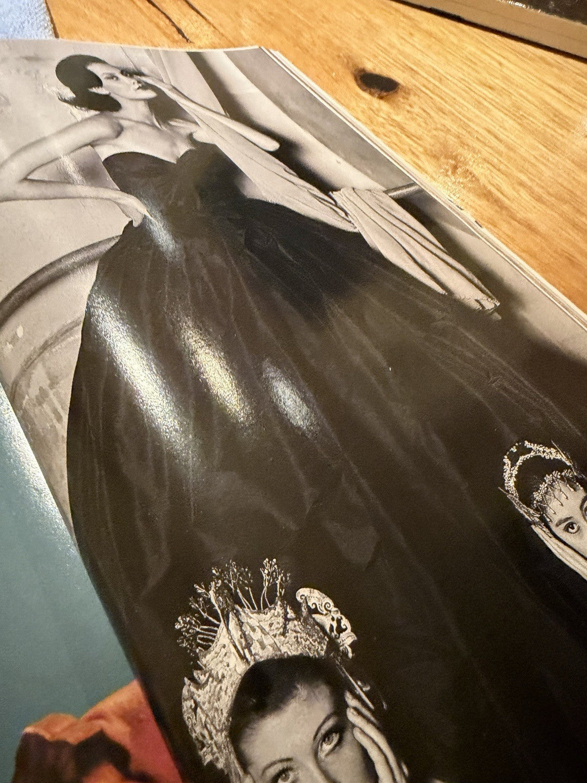Vogue US March 1995 Claudia Schiffer Steven Meisel Nan Goldin Lagerfeld