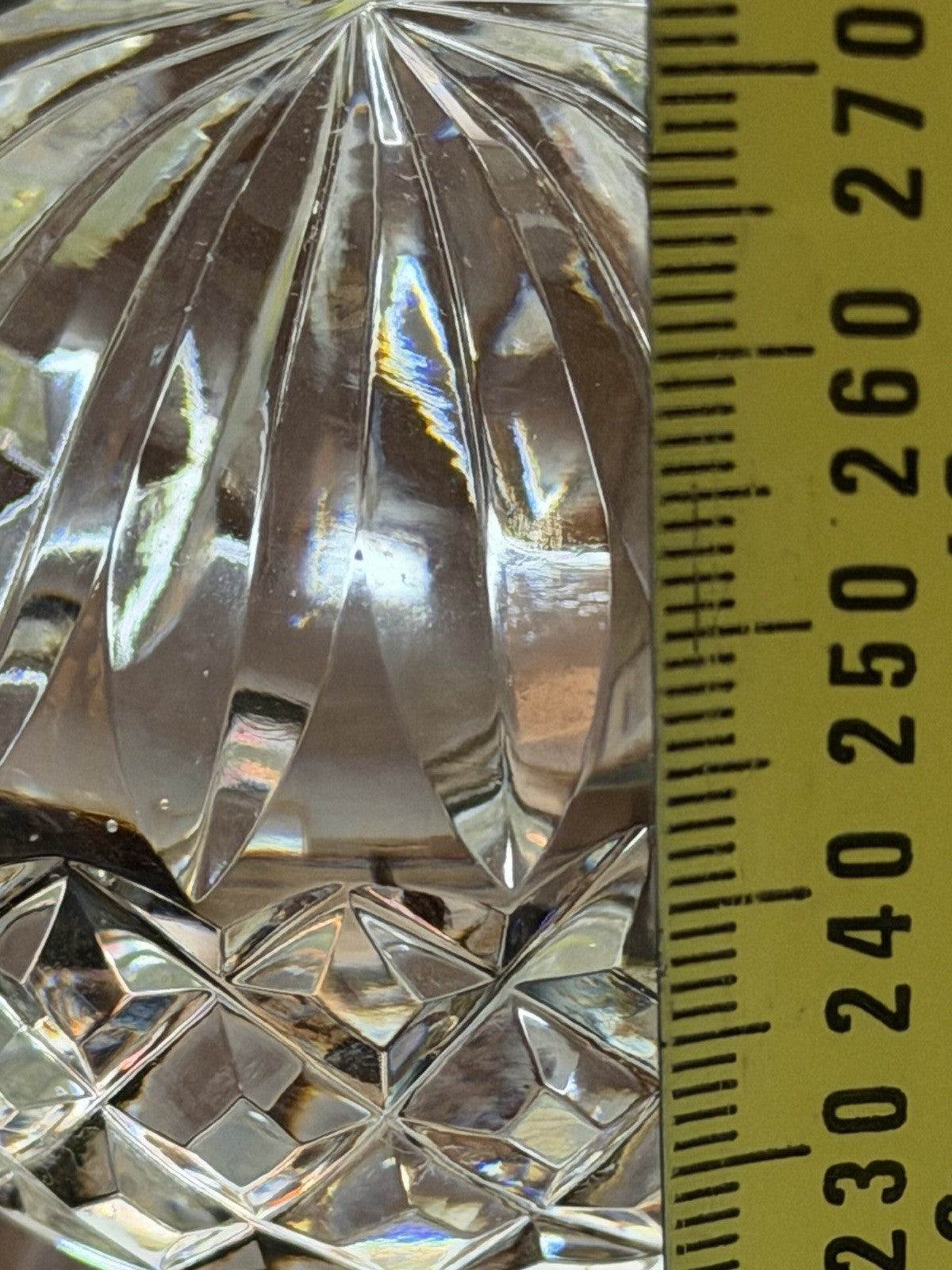 Waterford Crystal Lismore Ships Decanter Ireland Signed Original Stopper