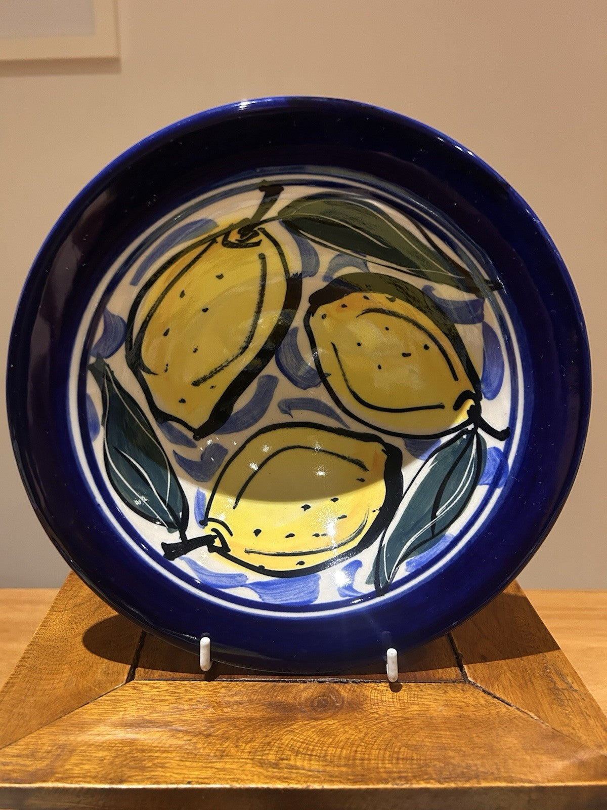 Mary-Lou Pittard 1997 Studio Pottery Bowls Lemon 22cm AU 4 Available