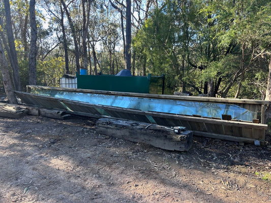 Rare 1960s Japanese Architectural Glass Panels x2 – NGV Provenance