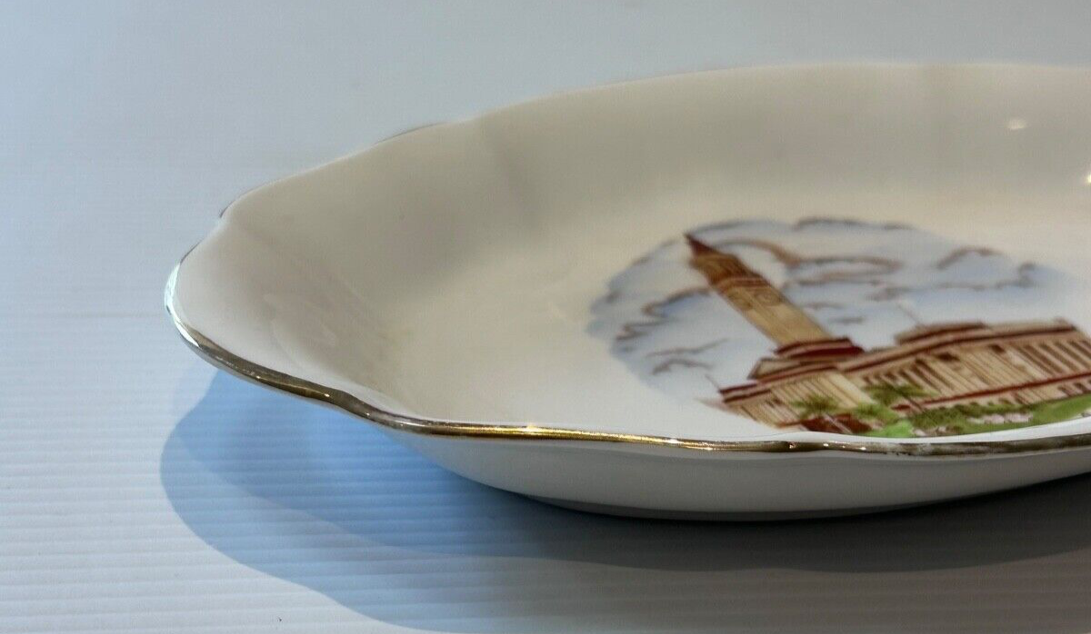 Vintage Royal Standard Bone China Dish – Brisbane City Hall, 20cm – Made in Engl