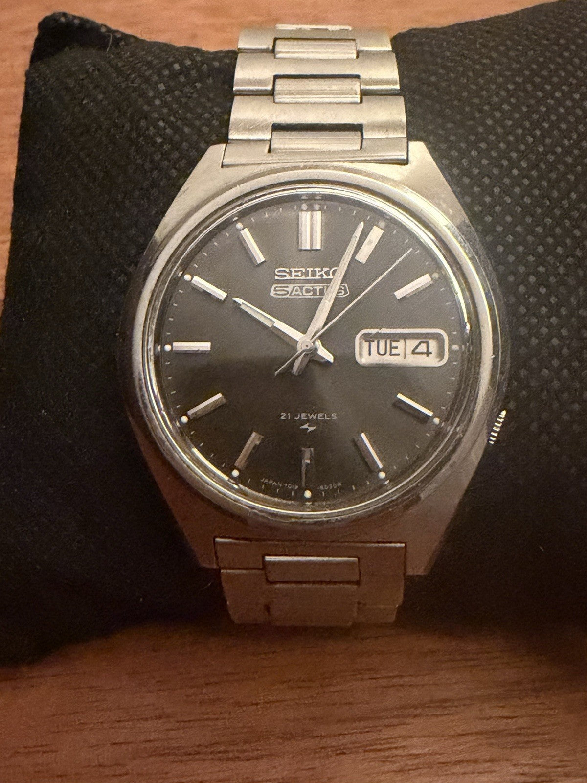Seiko 5 Actus 7019-8010 Auto 21J March 1973 Vintage Men’s Watch Japan