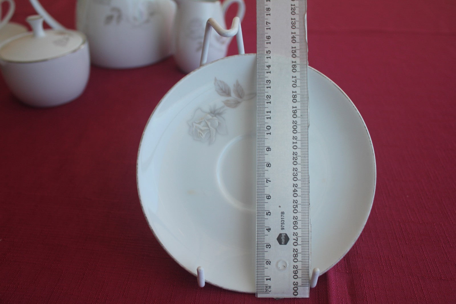 Noritake Rosay Tea Set (10pc) Japanese Vintage Teapot, Cups, & More