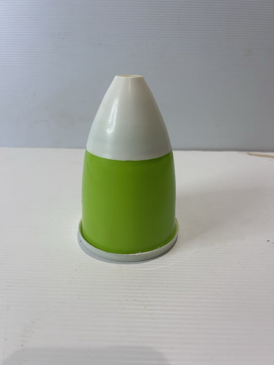 Vintage Ferolux Sugar Dispenser Retro Mid-Century Green & White Plastic