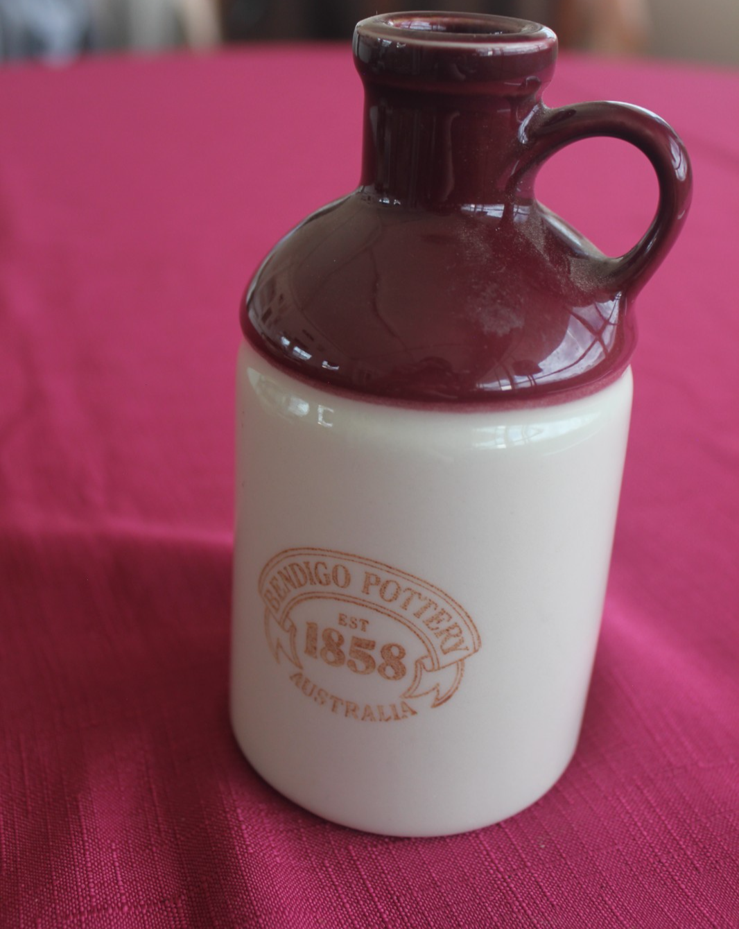 Vintage Bendigo Pottery Heritage Stoneware Bottle / Jug