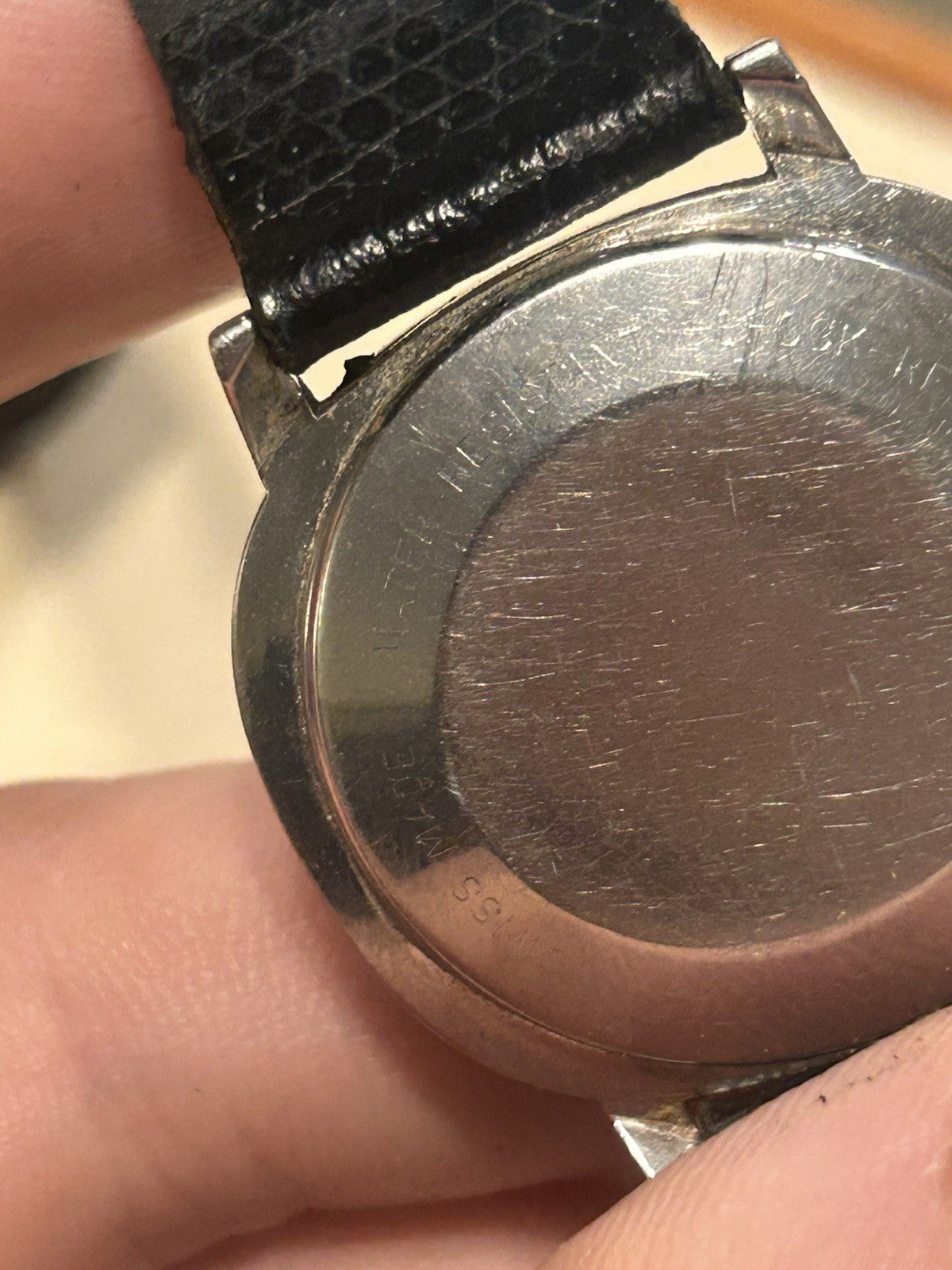 Ulysse Nardin Automatic Day Date Vintage 1970s Swiss Stainless Steel Watch