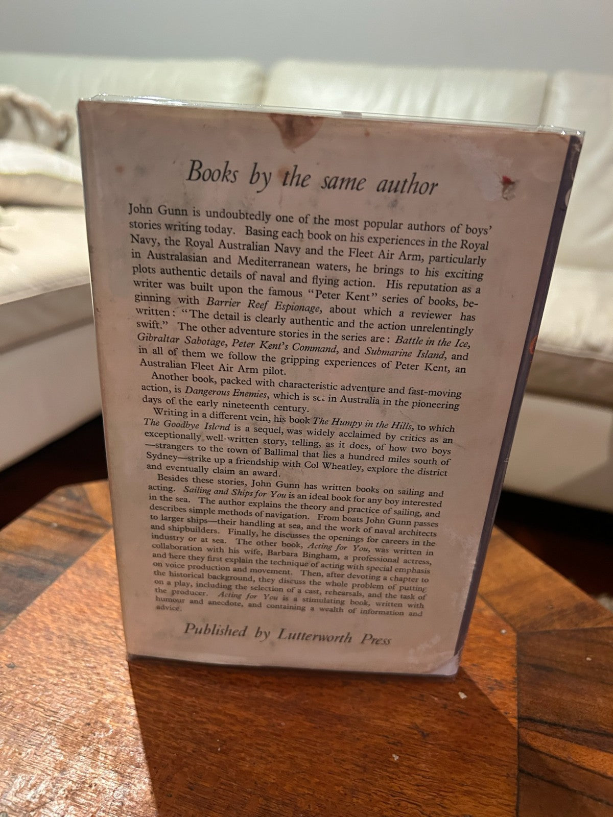 The Goodbye Island by John Gunn | 1963 First Edition Hardcover | Vintage Fiction