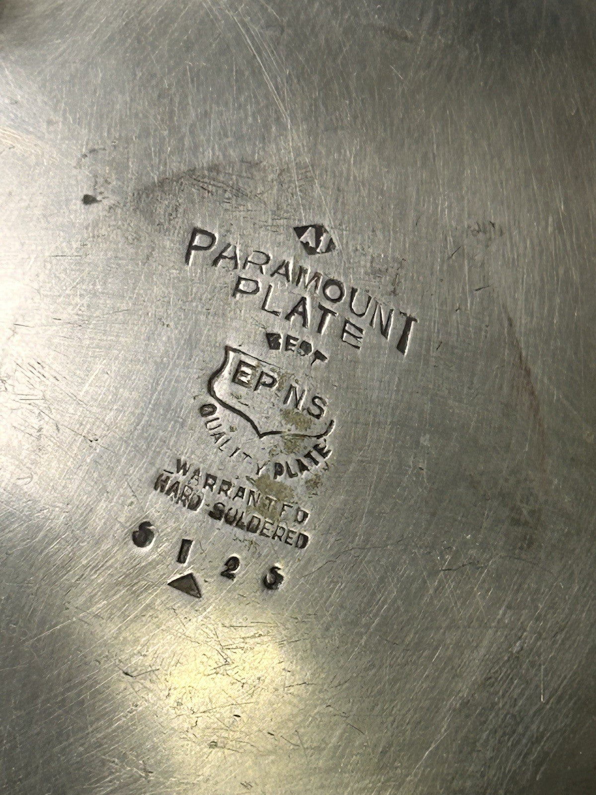 Art Deco Paramount Plate EPNS Silver Plated Teapot A1 Hand Soldered c.1940s