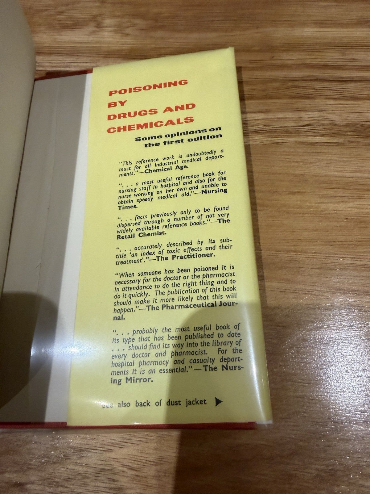 Peter Cooper Poisoning Drugs Chemicals 1962 2nd Ed Vintage Medical Toxicology