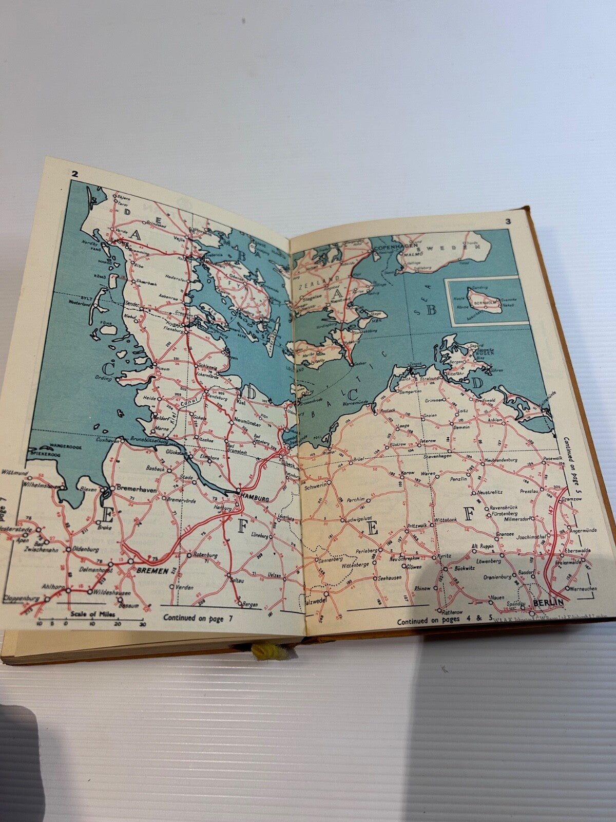 AA Foreign Touring Guide 1956 The Automobile Association Good Condition