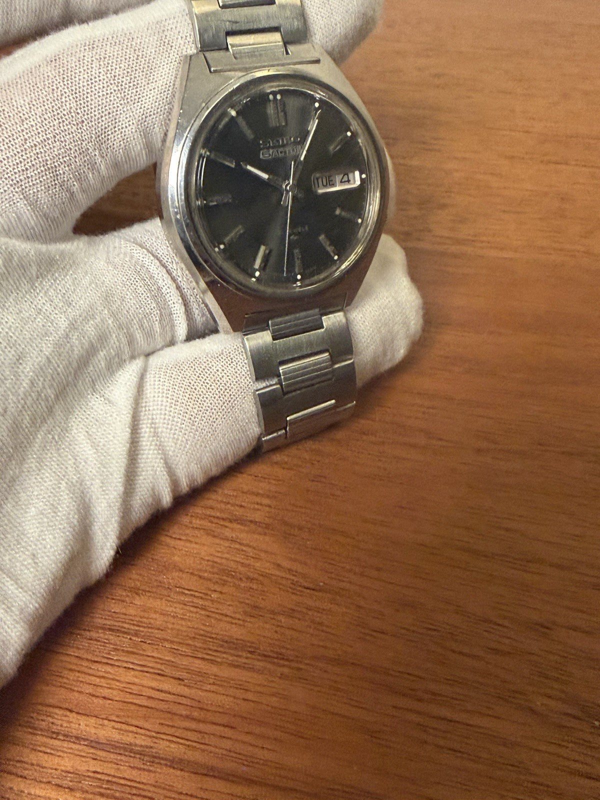 Seiko 5 Actus 7019-8010 Auto 21J March 1973 Vintage Men’s Watch Japan
