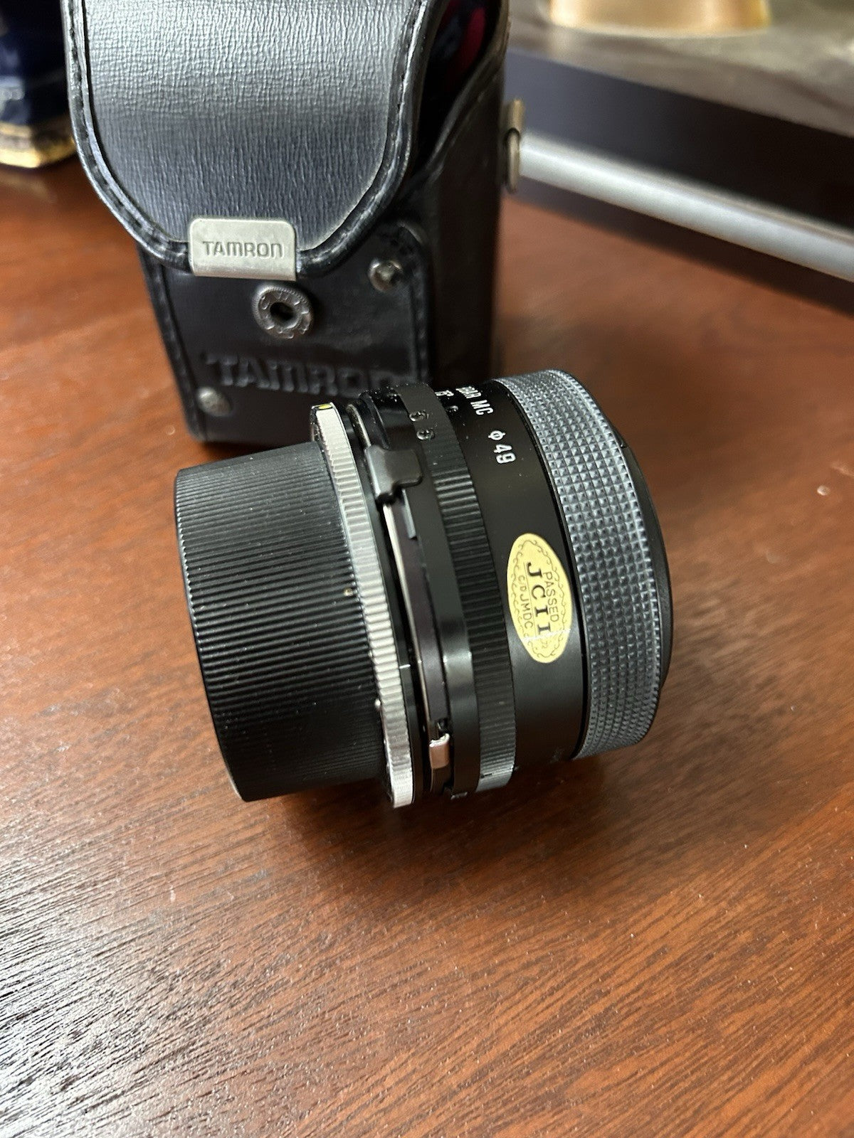 Tamron Adaptall-2 Manual Focus Lens f/2.8 MC Ø49 Pentax K + Case