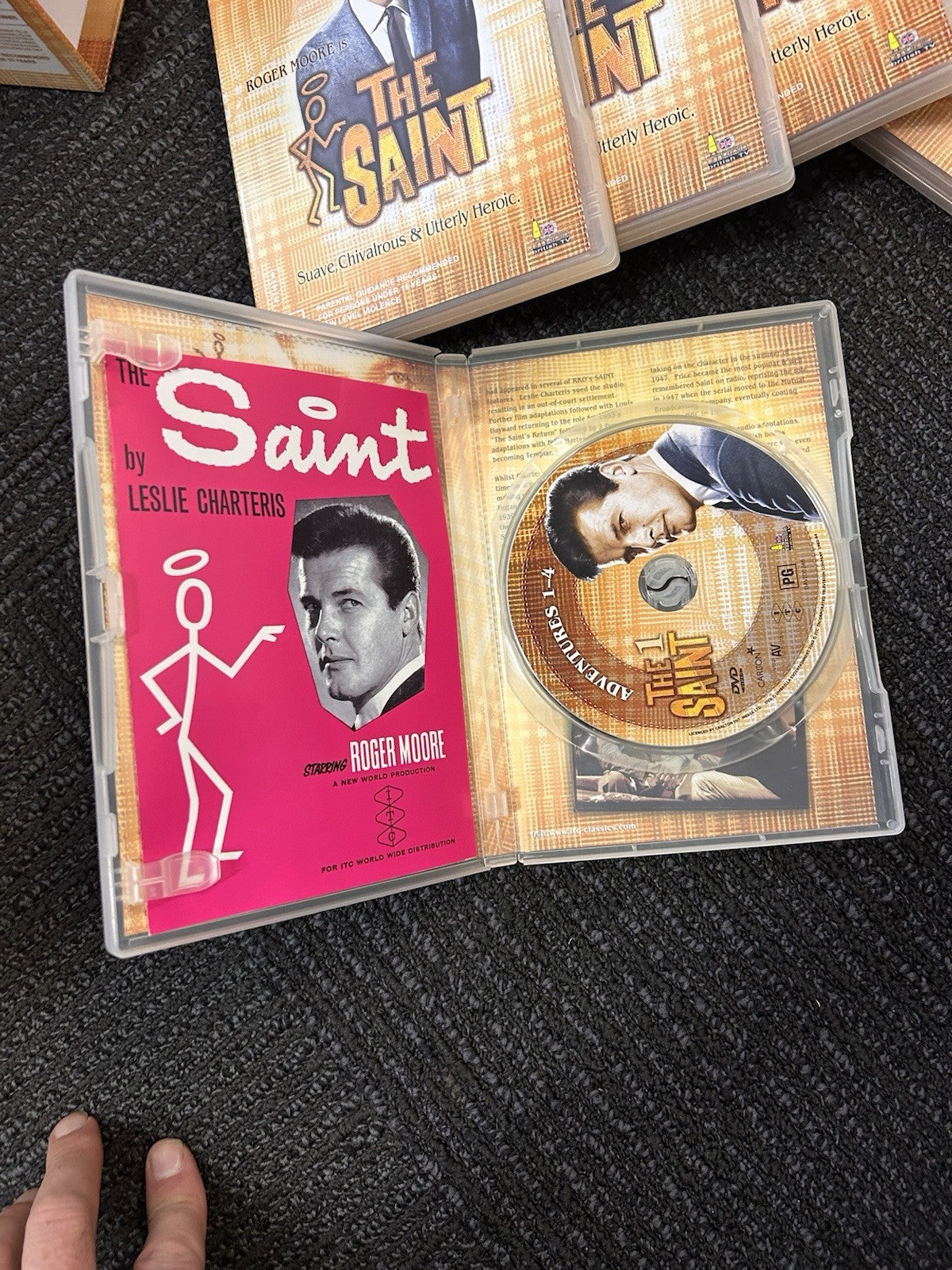 THE SAINT Set 1 Episodes 1-24 Roger MOORE