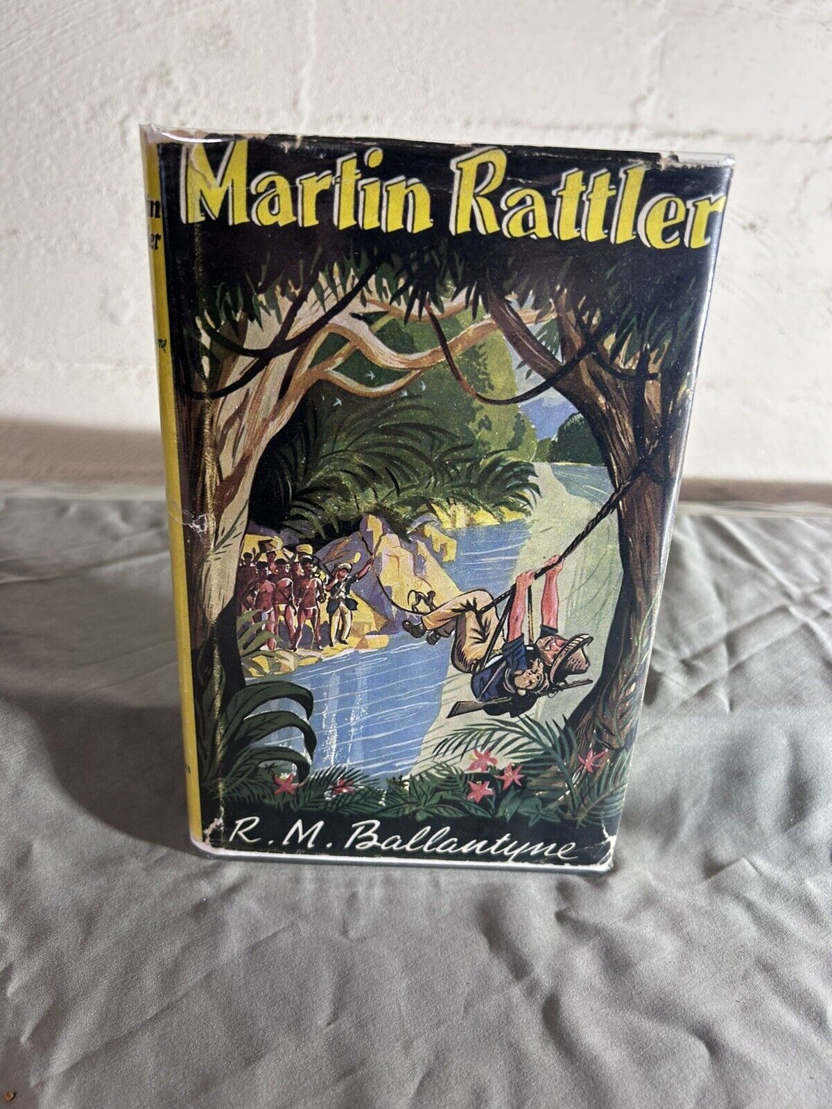 Martin Rattler By R. M. Ballantyne 1940s Andre Dakers Ltd Hardcover DJ Hamlyn