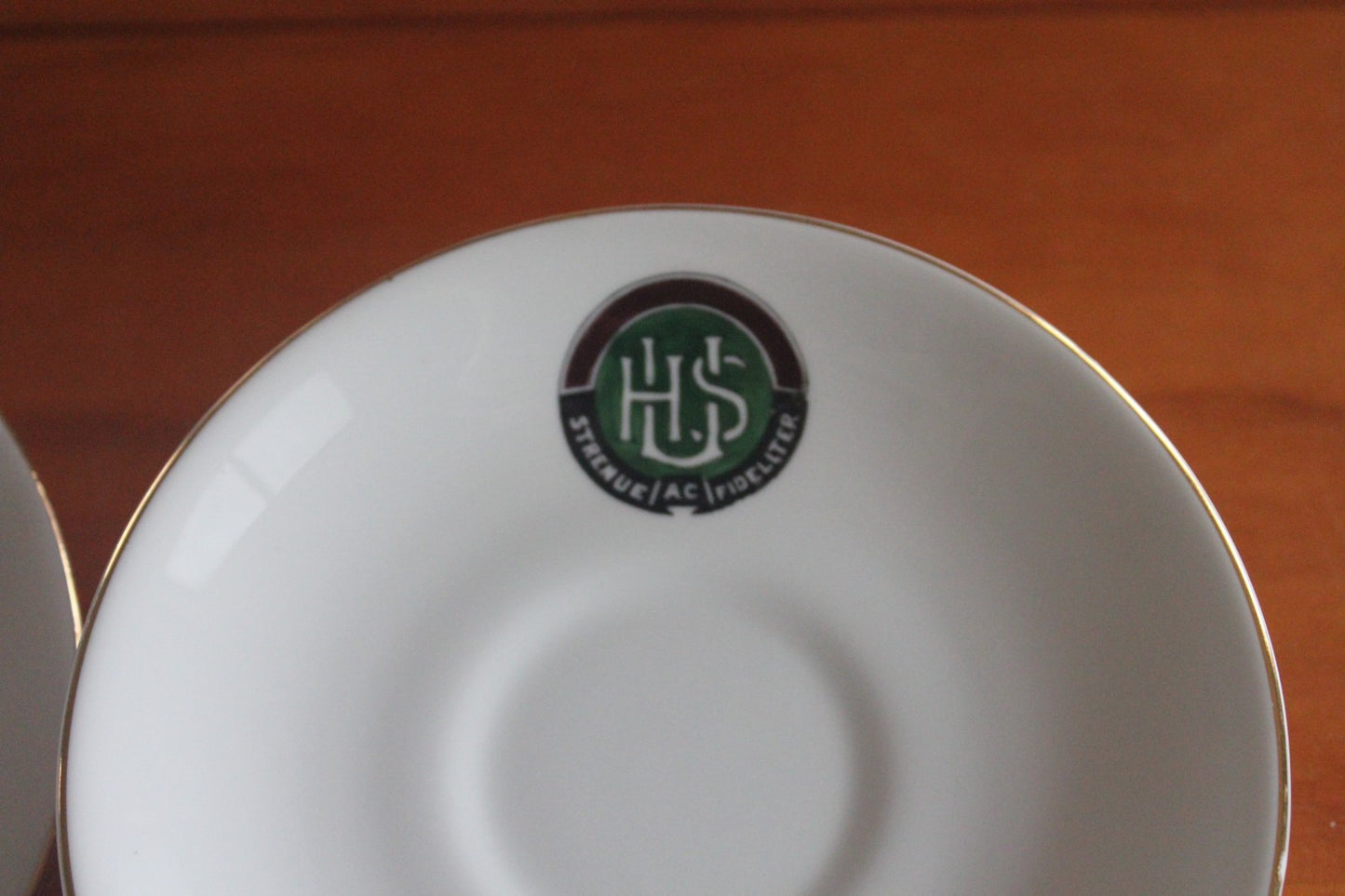Royal Grafton Bone China Trio University High School 1965 UHS Crest