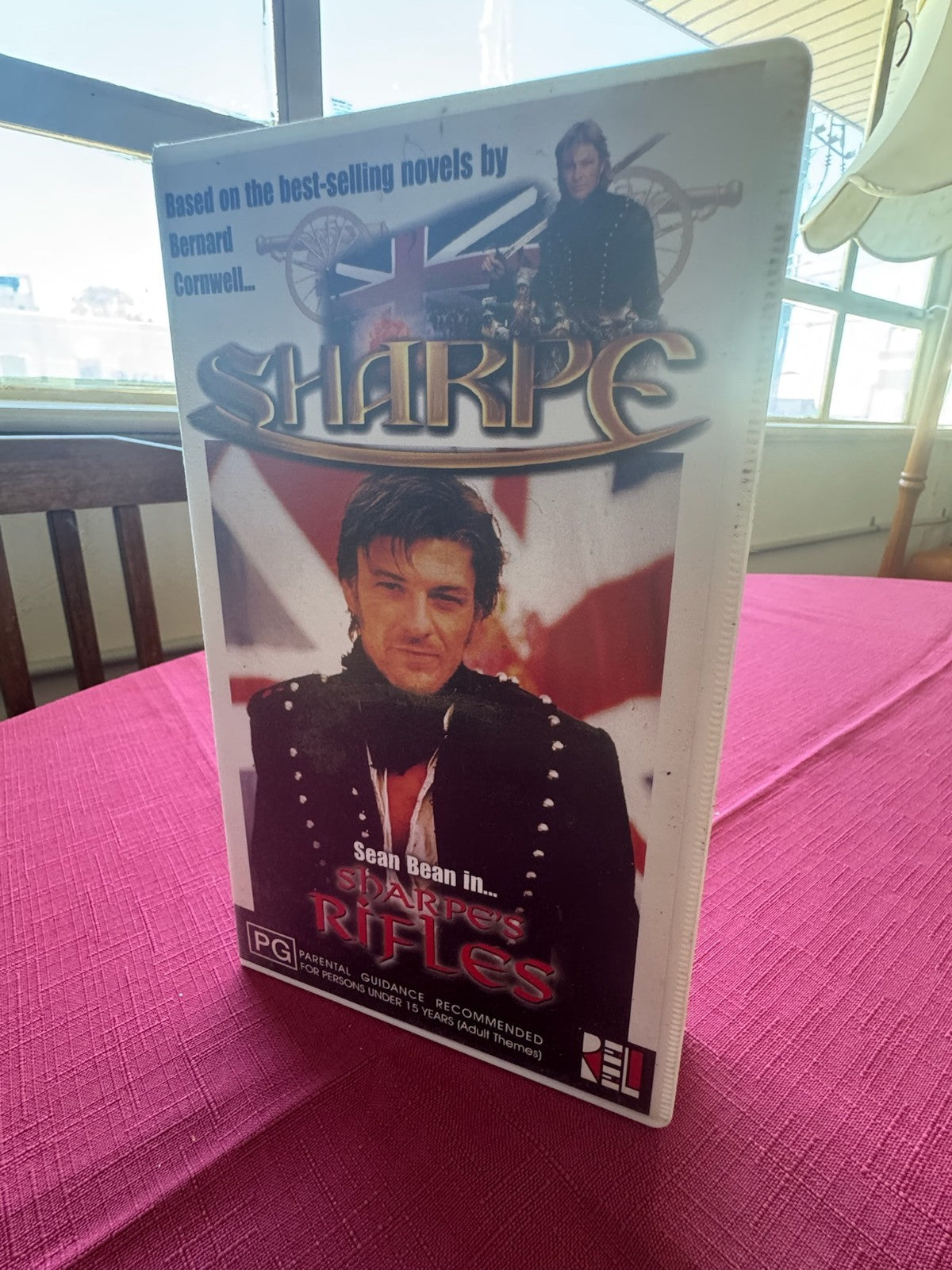 Sharpe’s Rifles VHS PAL – Sean Bean Classic War Drama w Slipcase | 1998