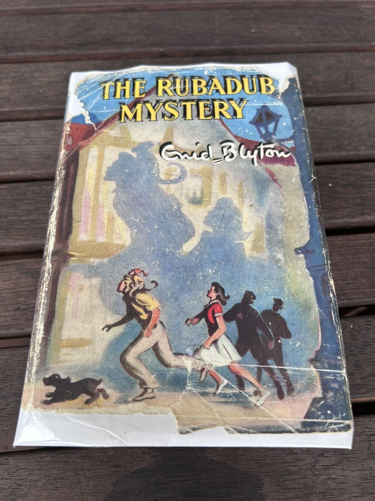 THE RUBADUB MYSTERY By Enid Blyton Hard Cover, Dust Jacket True First Edition