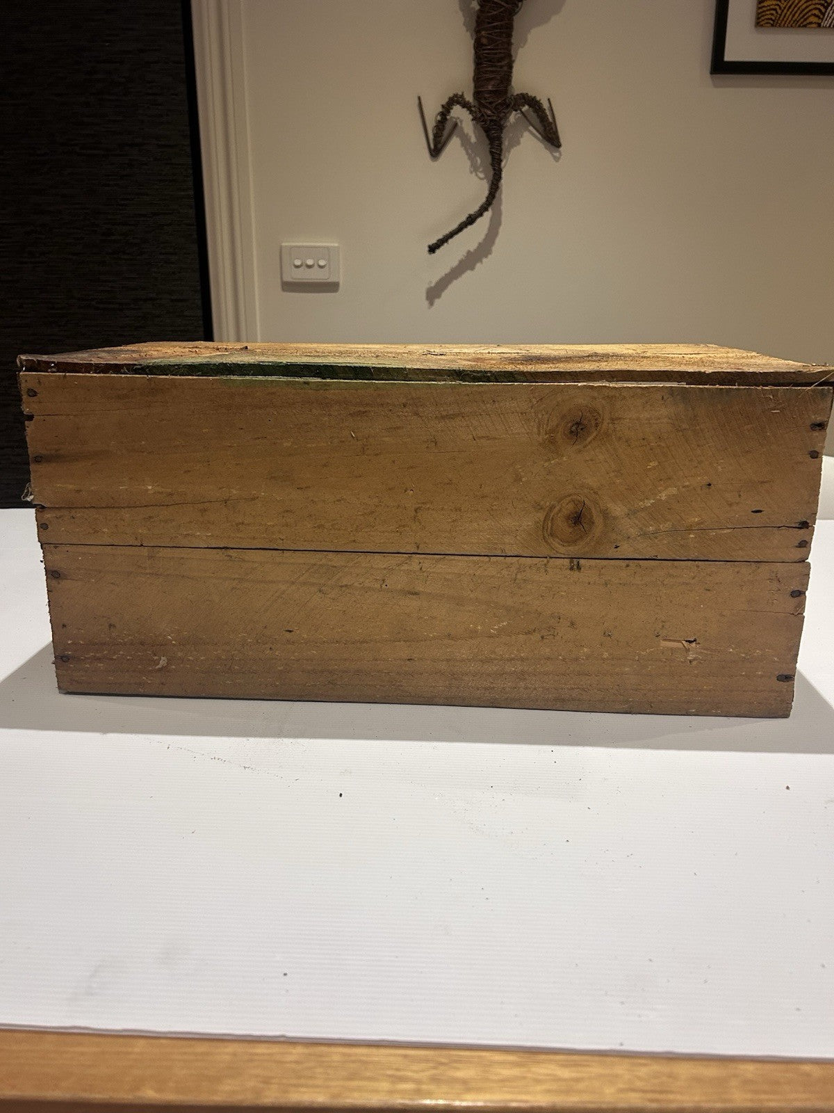 Rare Vintage SPC Fruit Crate – Cling Peaches Box – Shepparton VIC 1950s