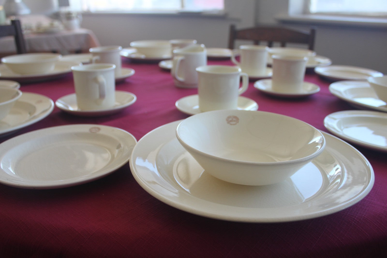 Vintage Bendigo Pottery 1858 Australia | Heritage Classic White Dinner Set