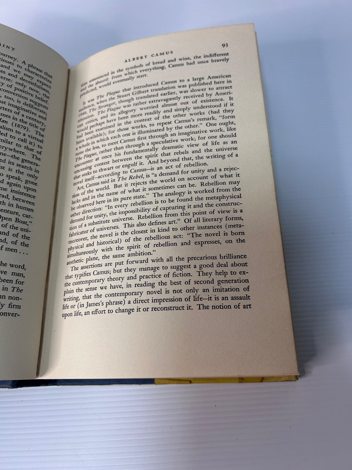 The Picaresque Saint R.W.B. Lewis 1960 HC DJ Gollancz 1st UK Ed Literary Critici