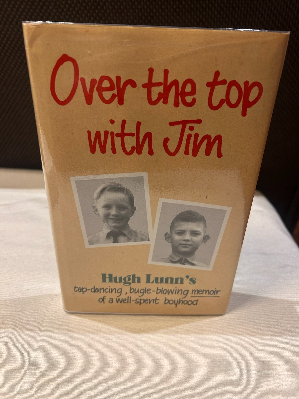 Over the Top with Jim – Hugh Lunn | Vintage Hardcover 1st Edition