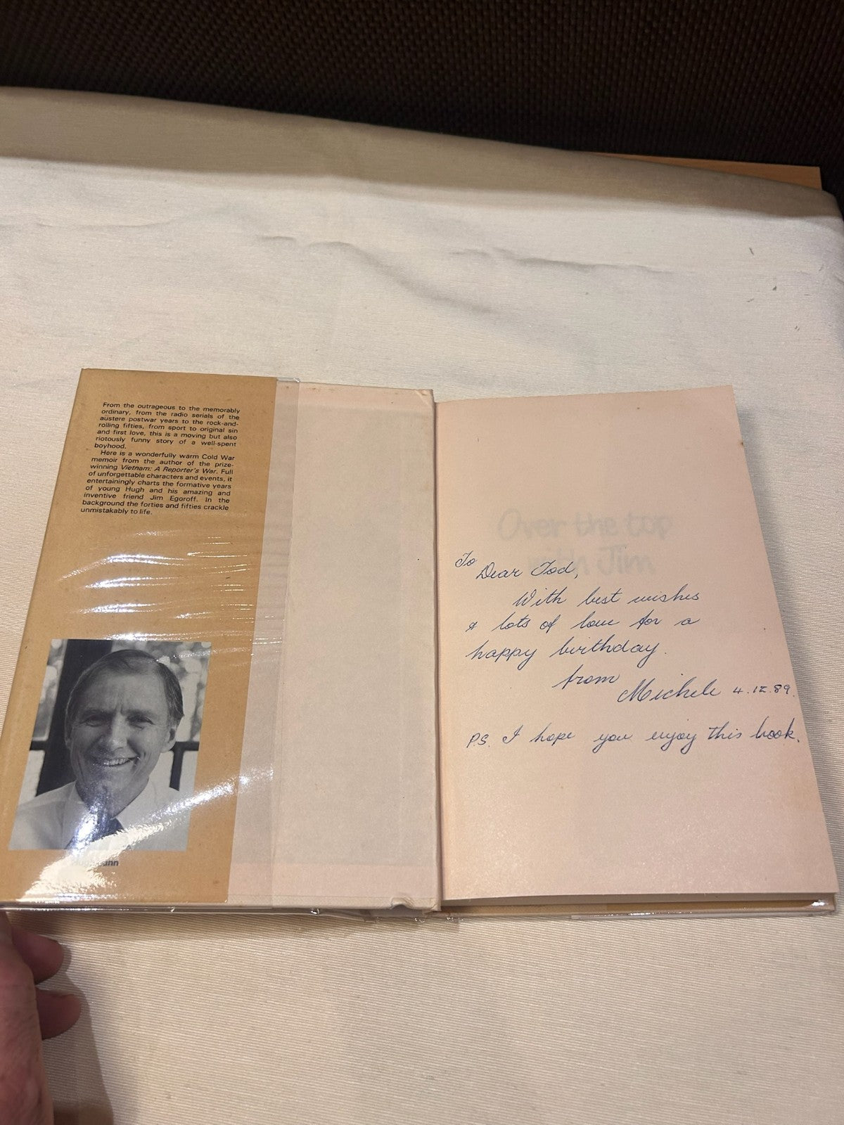 Over the Top with Jim – Hugh Lunn | Vintage Hardcover 1st Edition