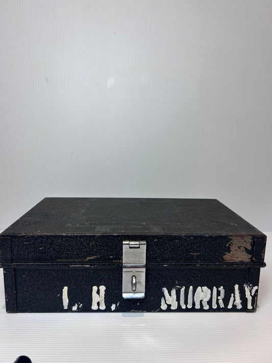 Vintage Lawdex  Model-It MFG Co. Sydney Metal Box – c.1950s to 1960s