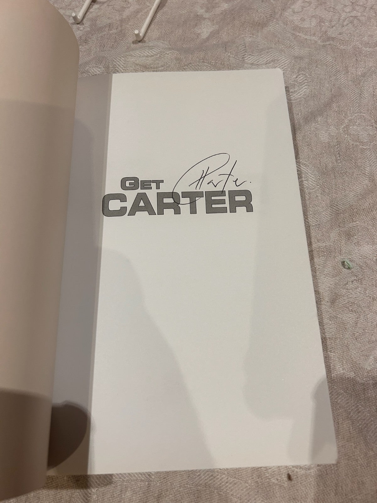 Get Carter - Signed Hamish Carter | Biography | First Edition 2007