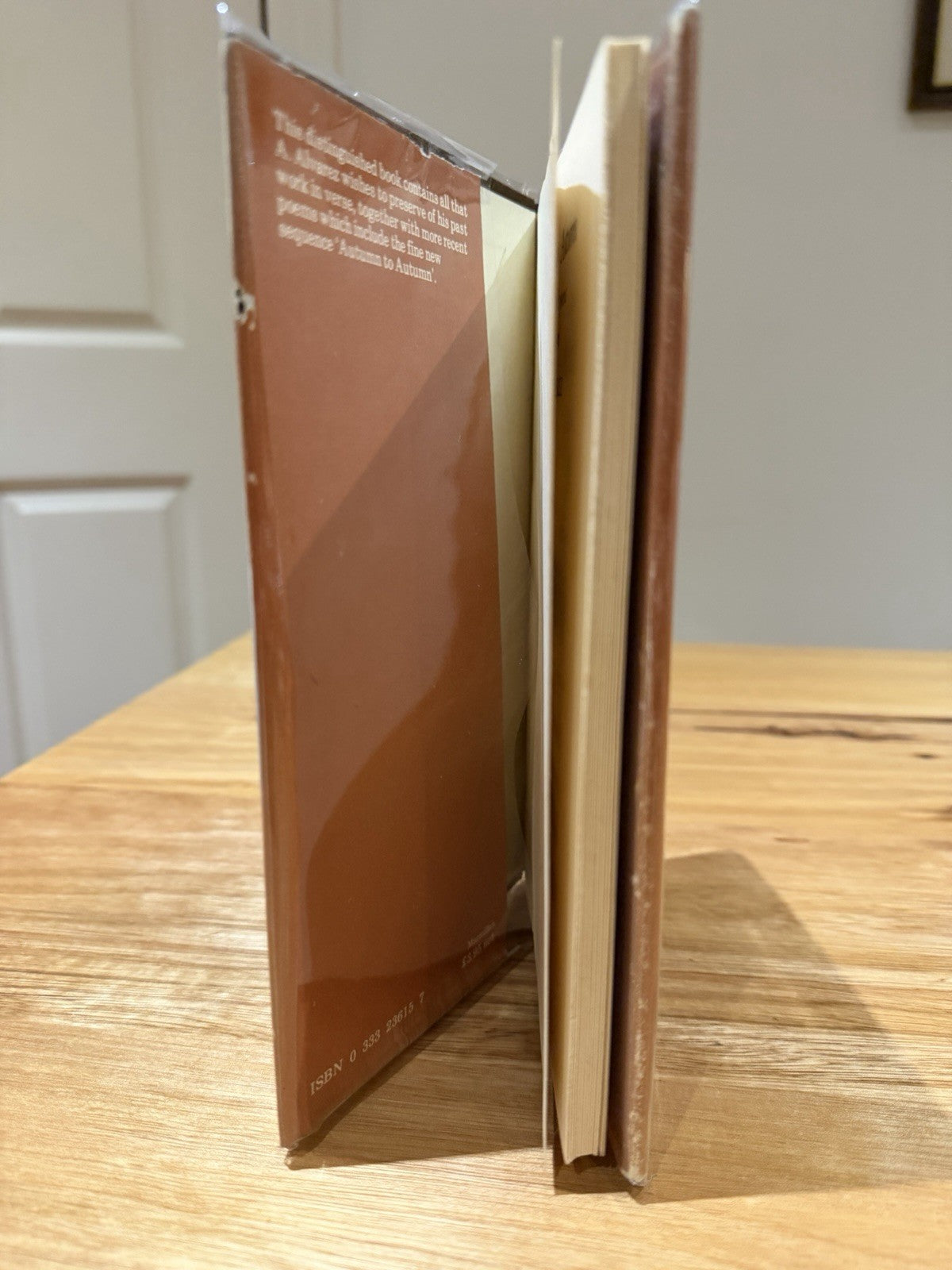 A. Alvarez Autumn to Autumn Selected Poems 1953-1976 1978 1st Ed Hardcover DJ