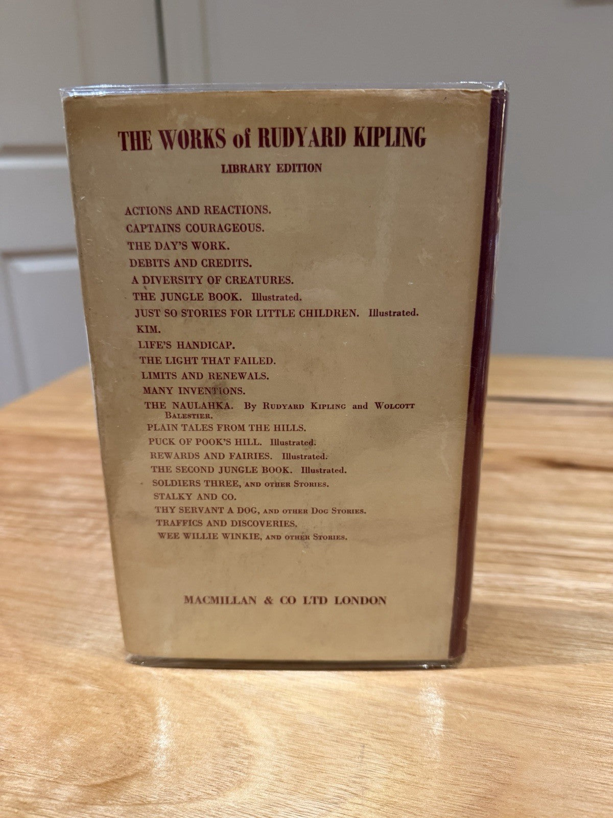 Rudyard Kipling Second Jungle Book 1960 Macmillan Library Ed HC DJ Illustrated