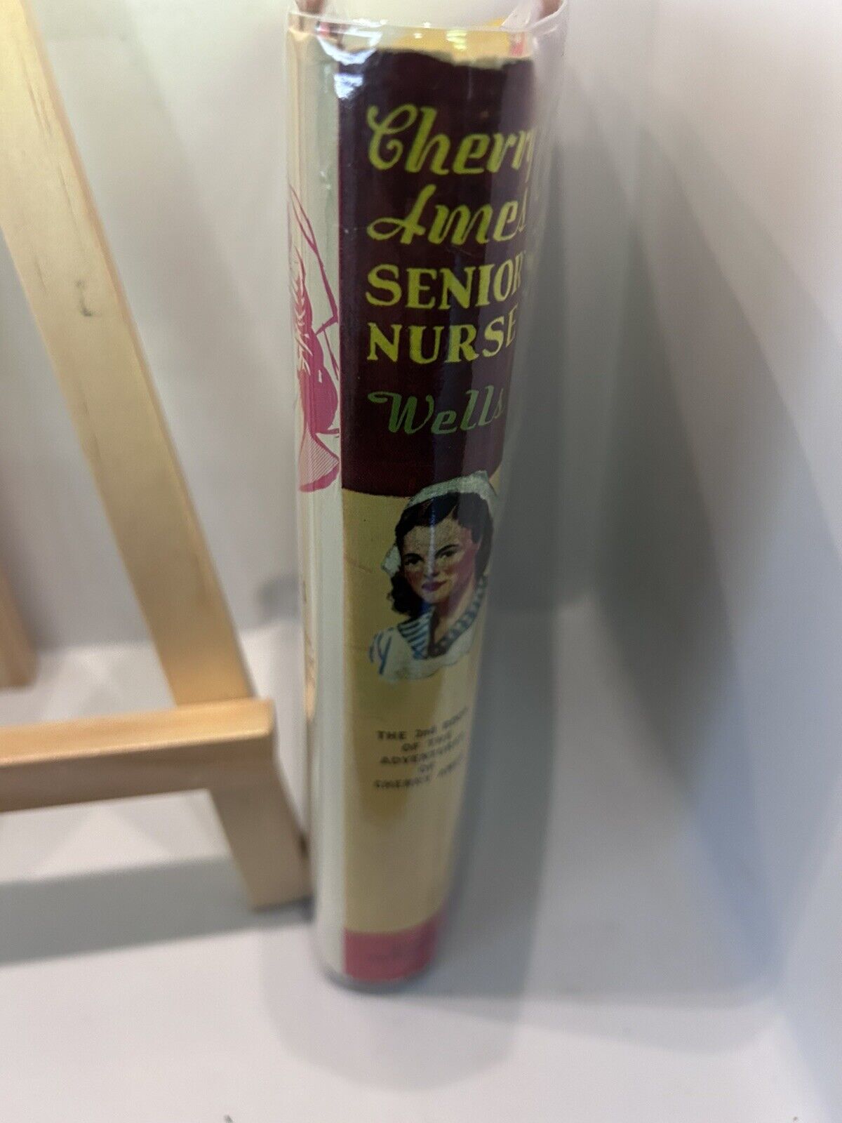Vintage Cherry Ames Senior Nurse 1957 by Helen Wells with Dust Jacket