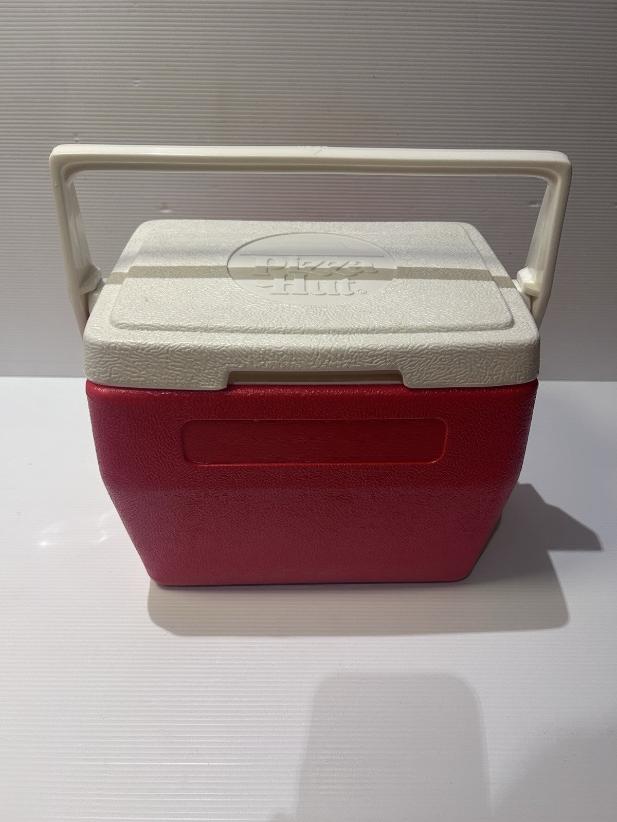 Vintage 1980s Pizza Hut Cooler Esky 4L Model 252 Red White Lunch Box