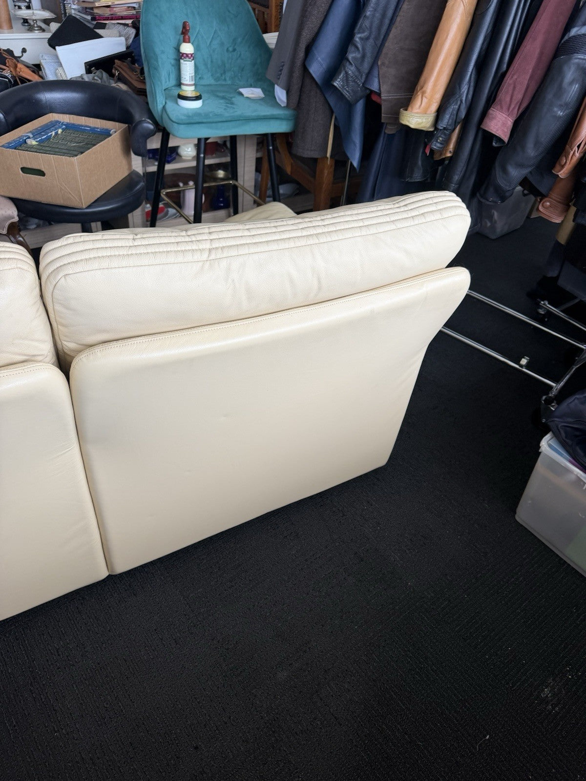Moran Leather Couch