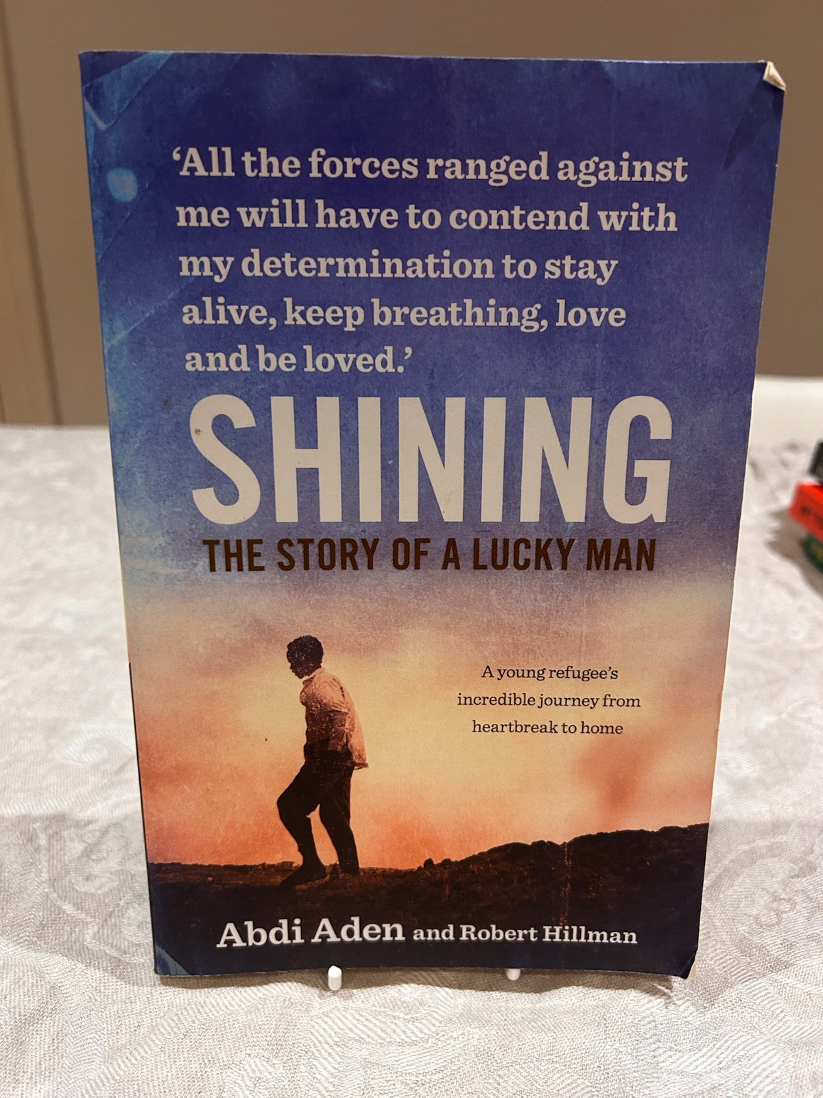 Shining: Story of a Lucky Man - Signed Abdi Aden | 2015 1st Edition