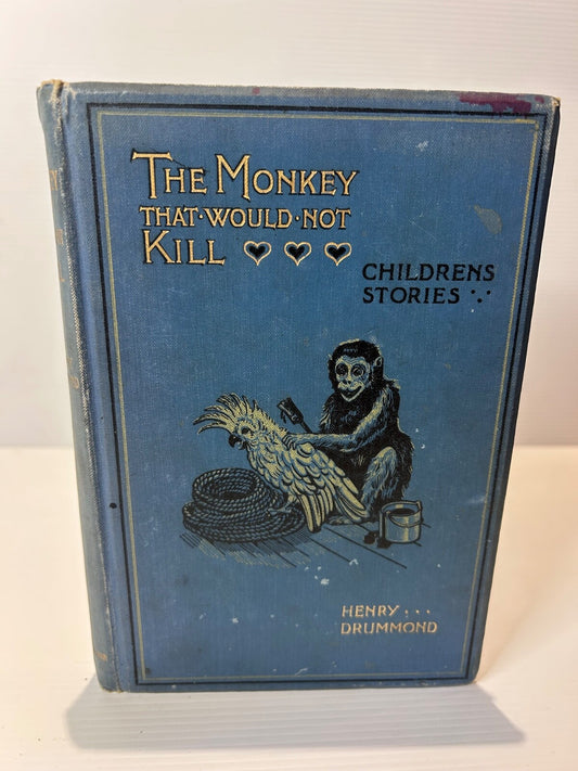 The Monkey That Would Not Kill 1898 1st Ed Louis Wain Illus Hodder Stoughton