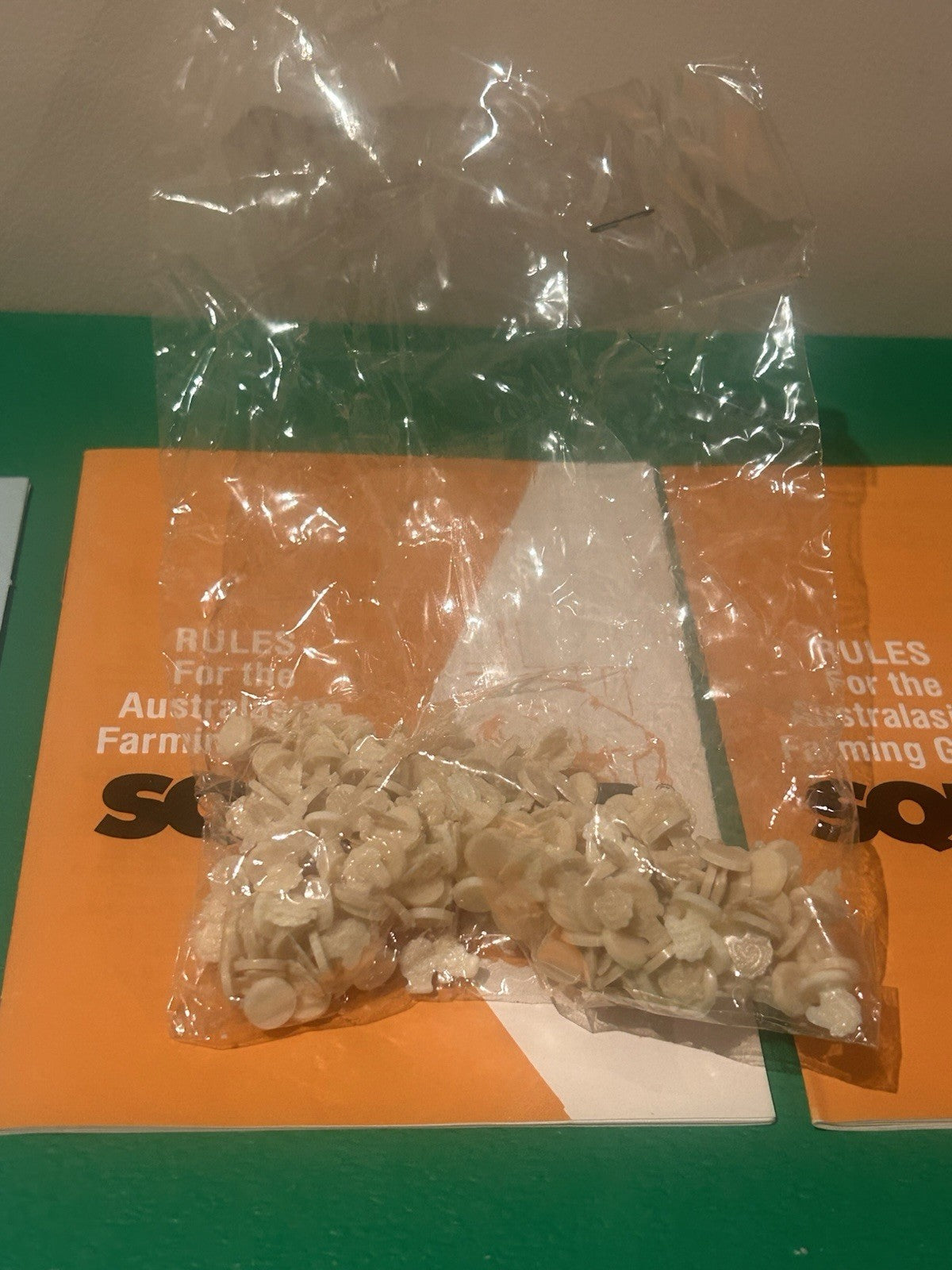 Vintage SQUATTER Board Game – Complete Unused Contents – Murfett Australia