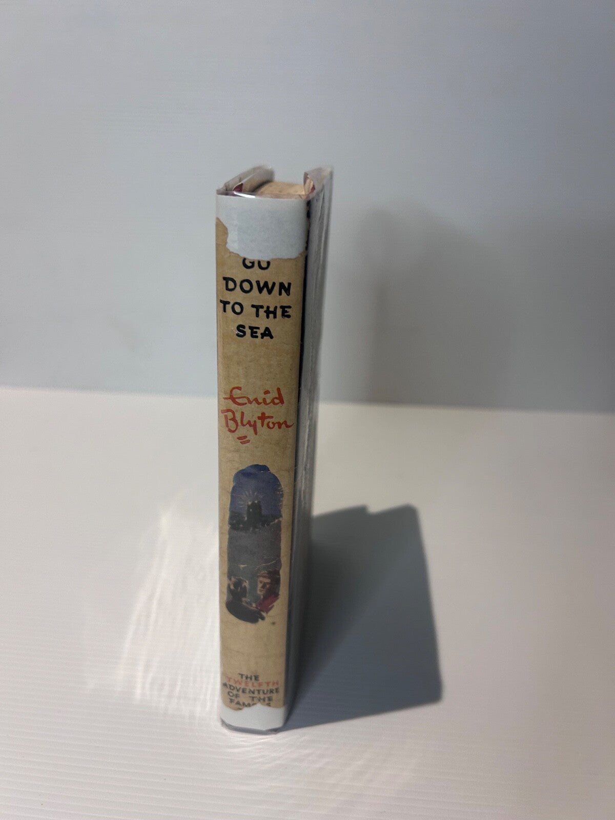 Five Go Down to the Sea Enid Blyton 1953 HC DJ 1st Ed Famous Five H&S