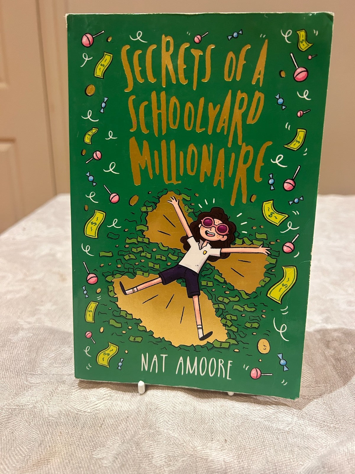 Secrets of a Schoolyard Millionaire - Signed Nat Amoore | First Edition | 2019