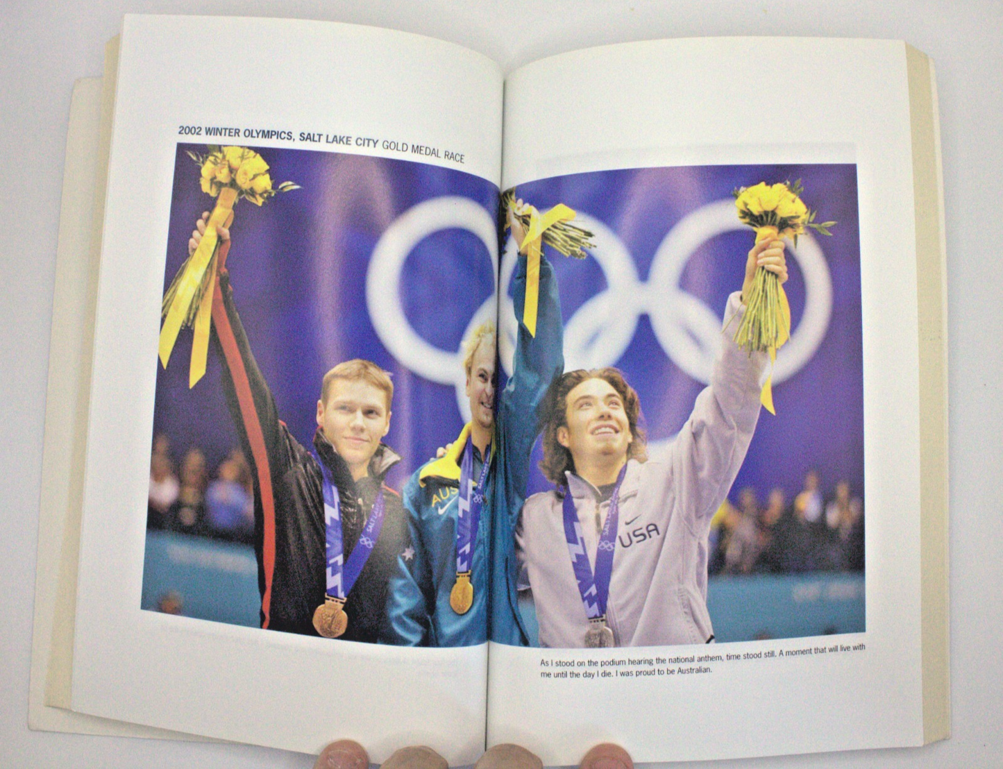 Steven Bradbury, Last Man Standing, Signed Olympic Autobiography 2011