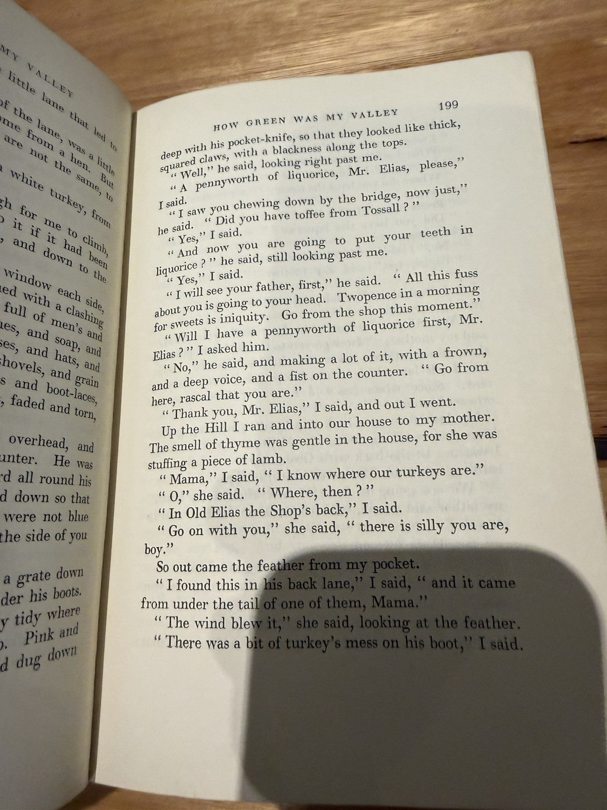 Richard Llewellyn How Green Was My Valley 1939 1st Edition Michael Joseph HC