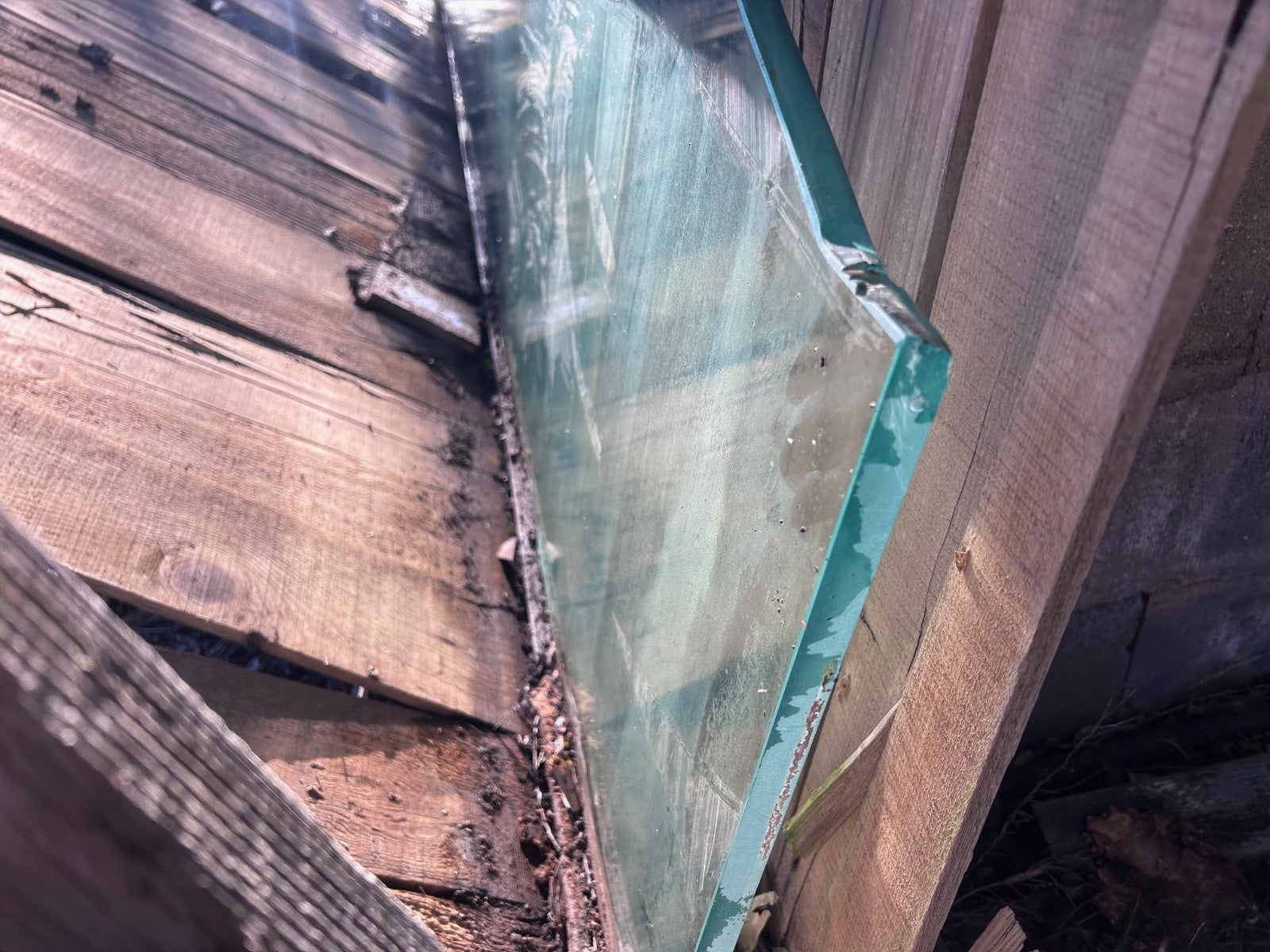 Rare 1960s Japanese Architectural Glass Panels x2 – NGV Provenance