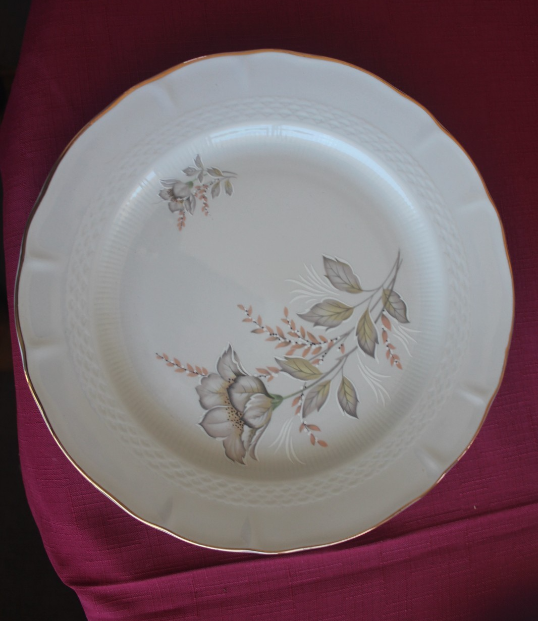 Royal Porcelain Floral Dinner & Coffee Service – 59 piece Matching Set