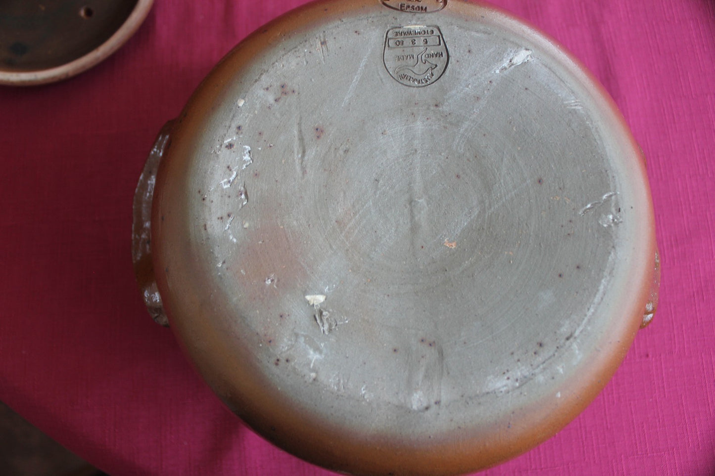 Vintage Bendigo Pottery Lidded Casserole – Australian Stoneware