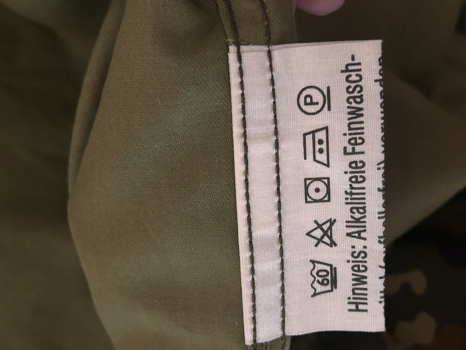 German Army Flecktarn Field Jacket BW Combat Shirt 2012 Size Gr.7 7585/9500