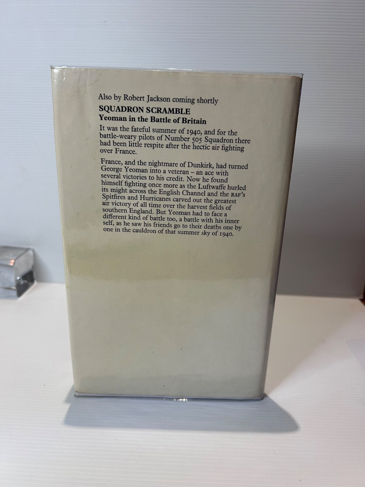 Hurricane Squadron Robert Jackson 1st Ed 1978 RAF WW2 Fiction Hardcover
