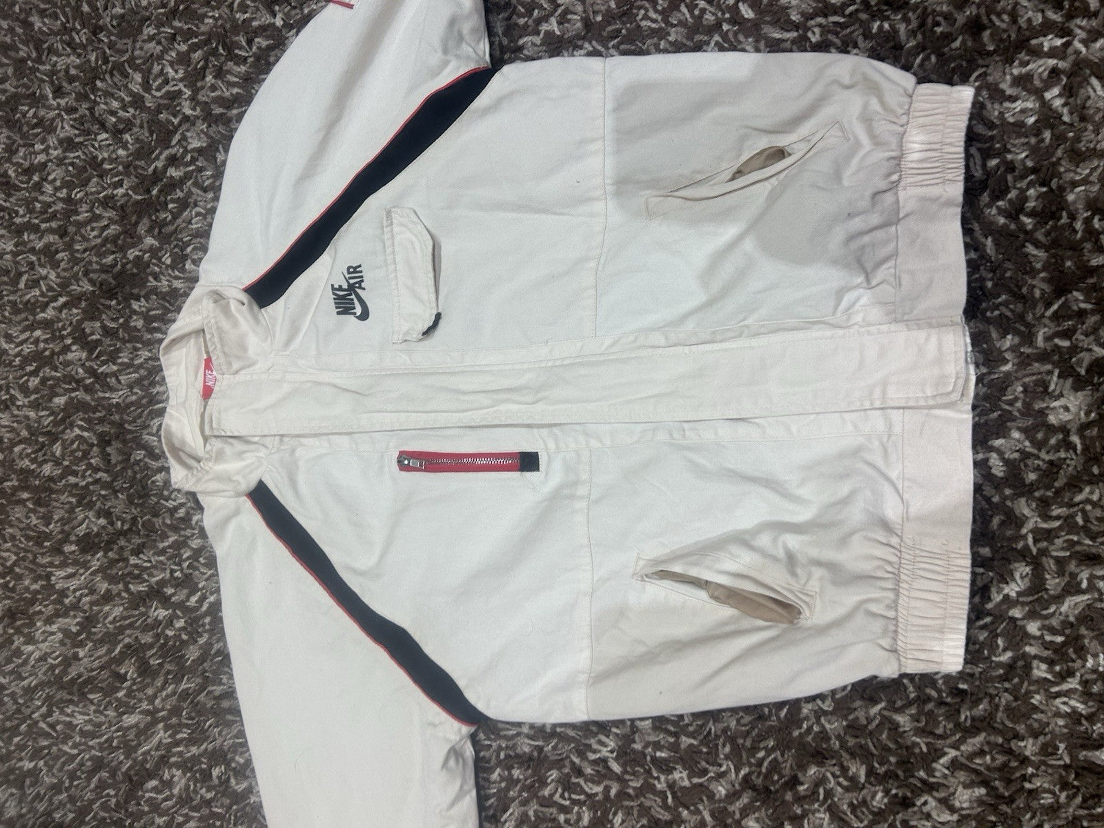 Vintage Nike Air Jacket XL (Smaller size M/L) 90s Y2K Windbreaker YKK Zip  Rare