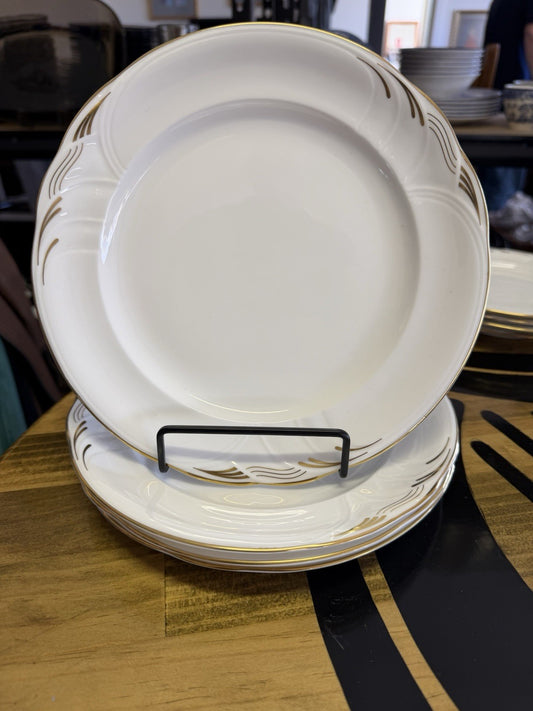 Royal Albert Horizons Dorian 4 Plates England Bone China 23cm