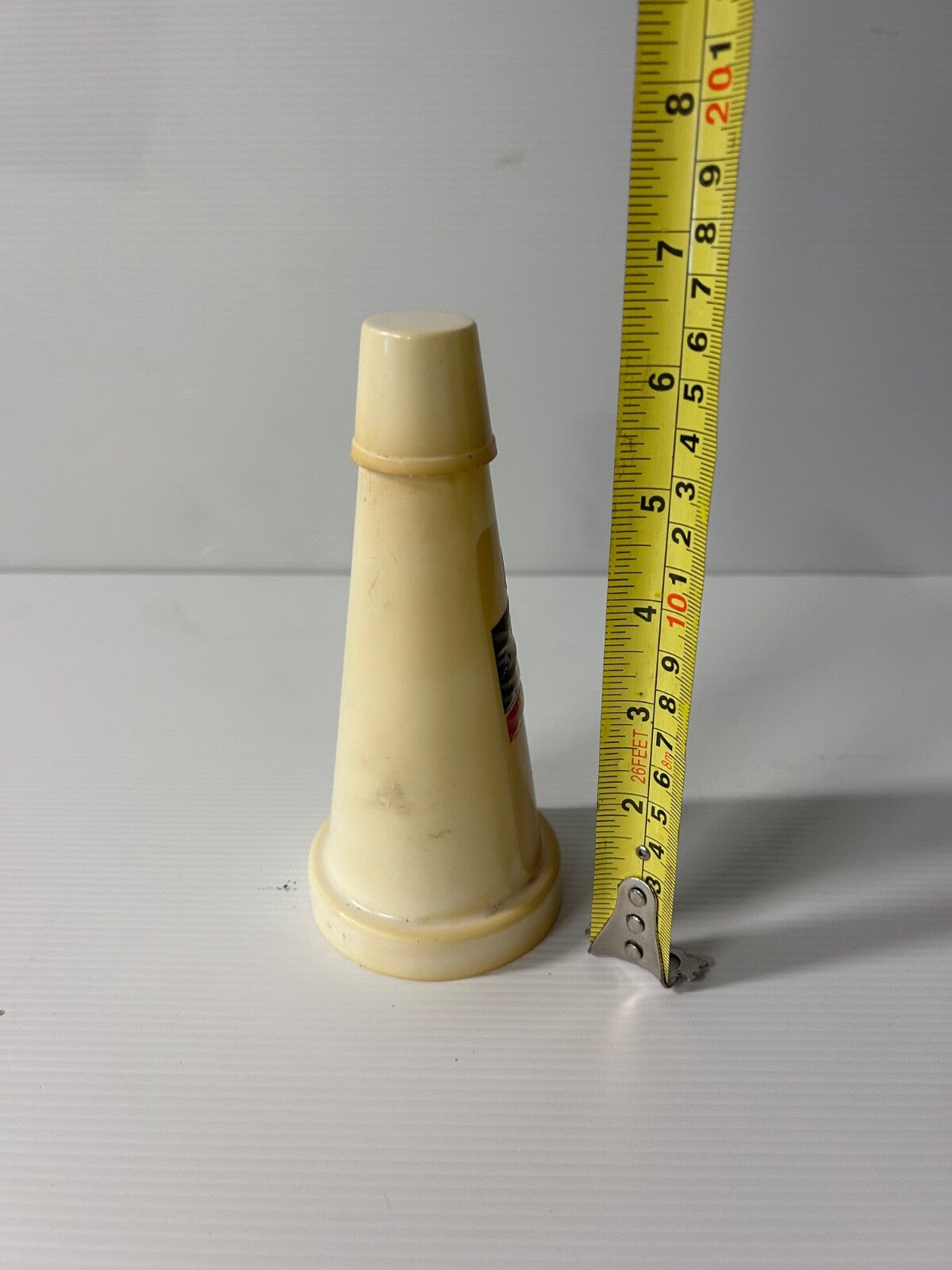 Vintage Castrol RX Super Oil Bottle Funnel Top – 1970s Garage Collectible